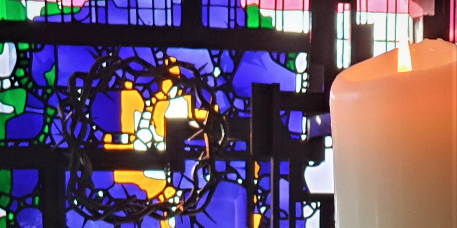 Kerze - Ukraine - St. Johannes der Täufer Köln